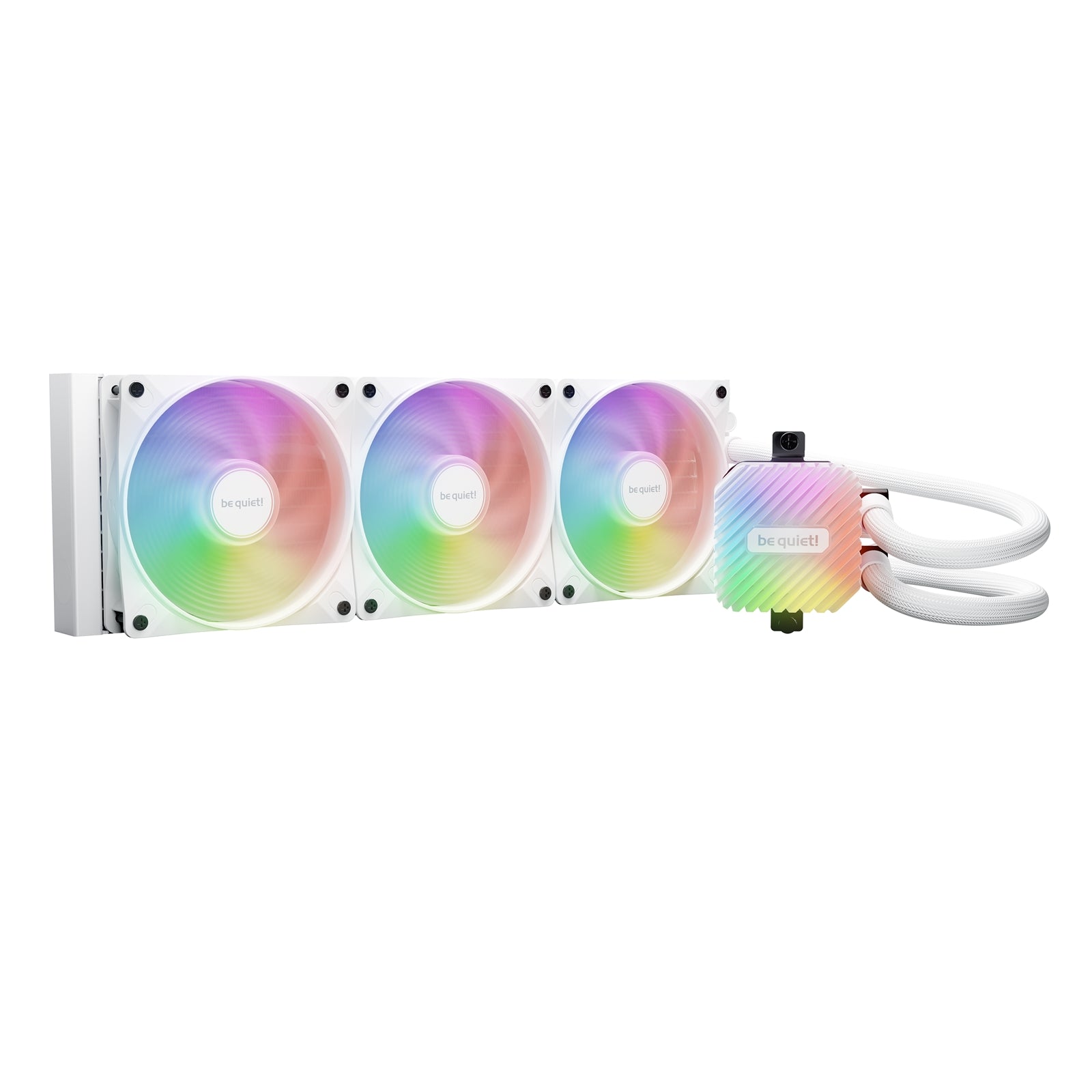 be quiet! Light Loop 360mm AIO White - ARGB Liquid CPU Cooler be quiet! Light Loop 360mm AIO White - ARGB Liquid CPU Cooler